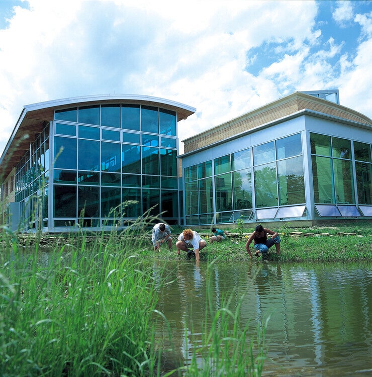 Oberlin AJLC atrium