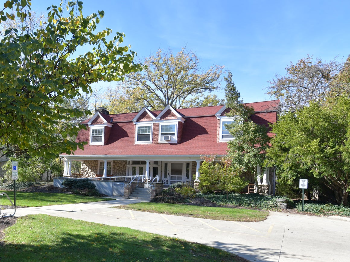 Exterior of Lewis House
