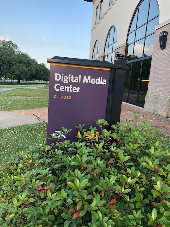 Digital Media Center sign.