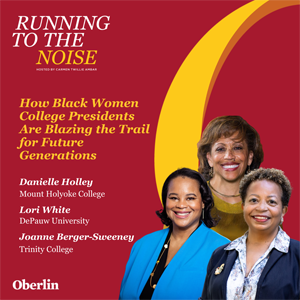 Cover art of Running to the Noise featuring Joanne Berger-Sweeney, Danielle Holley, and Lori White