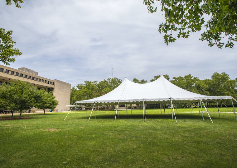 A large tent