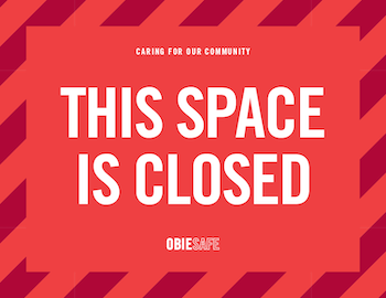 This space is closed.