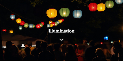 Thumbnail image of the Illumination photo story website