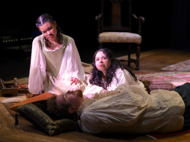 Production photo of Or, by Liz Duffy Adams, Directed by Chris Flaharty, Dec 8-11, 2022