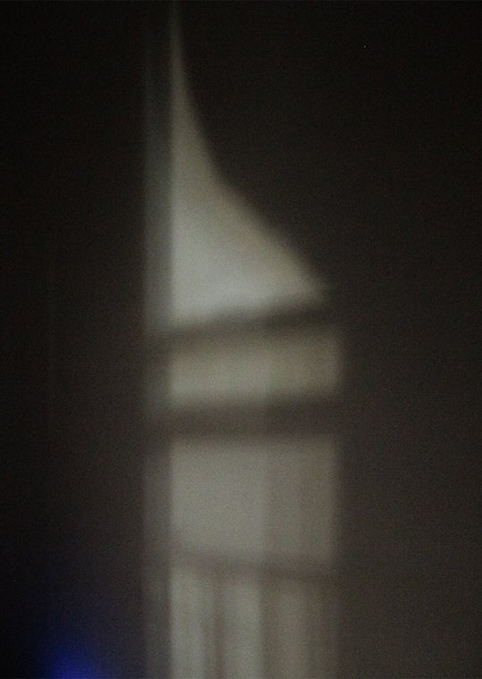 A shadow in a room