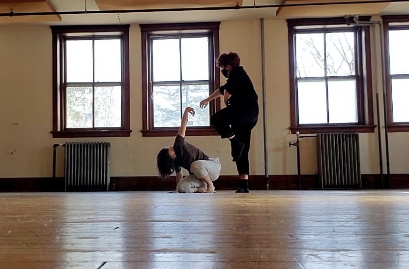 My friend and I during our final score.