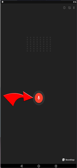screenshot of Android phone.