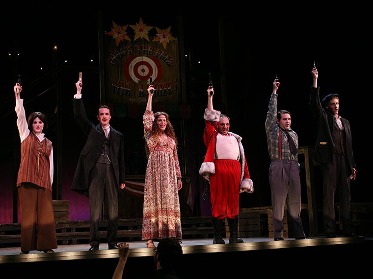 A photo of Assassins, music and lyrics by Stephen Sondheim, Directed by Chris Flaharty, Apr 19-21, 2007