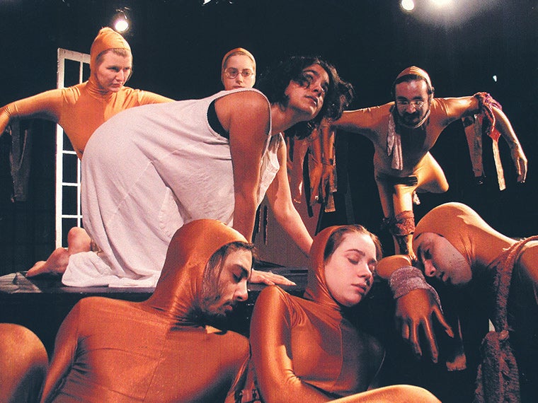 Arnita Lonial '02 and Company in Doors, Written and Directed by Claire Miller '02, Feb 28 - Mar 3, 2002