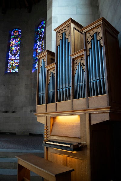 Boe organ in Fairchild Chapel