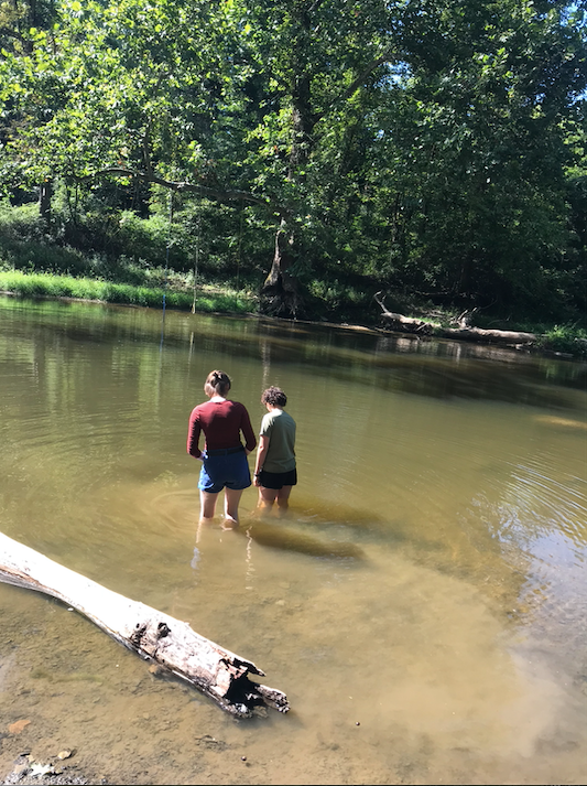 two of my housemates at Chance Creek