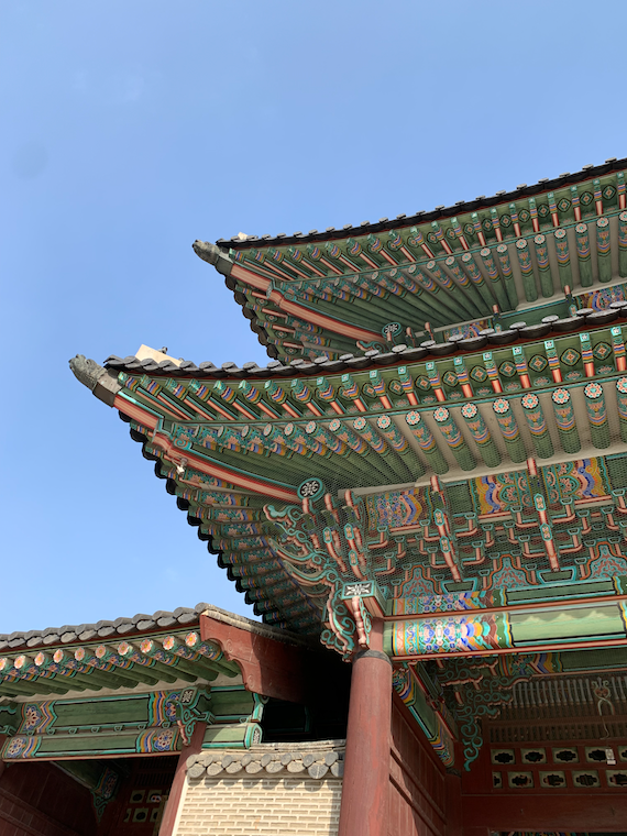 a detailed and colorful pagoda