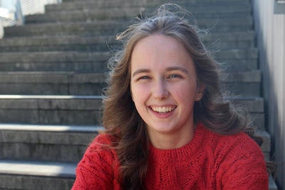 violist Natalie Brennecke smiling