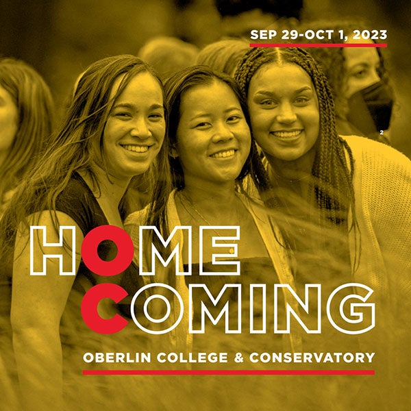 Homecoming: September 29 to October 1, 2023