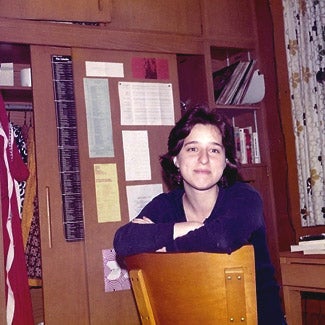Susan in the 1970s.