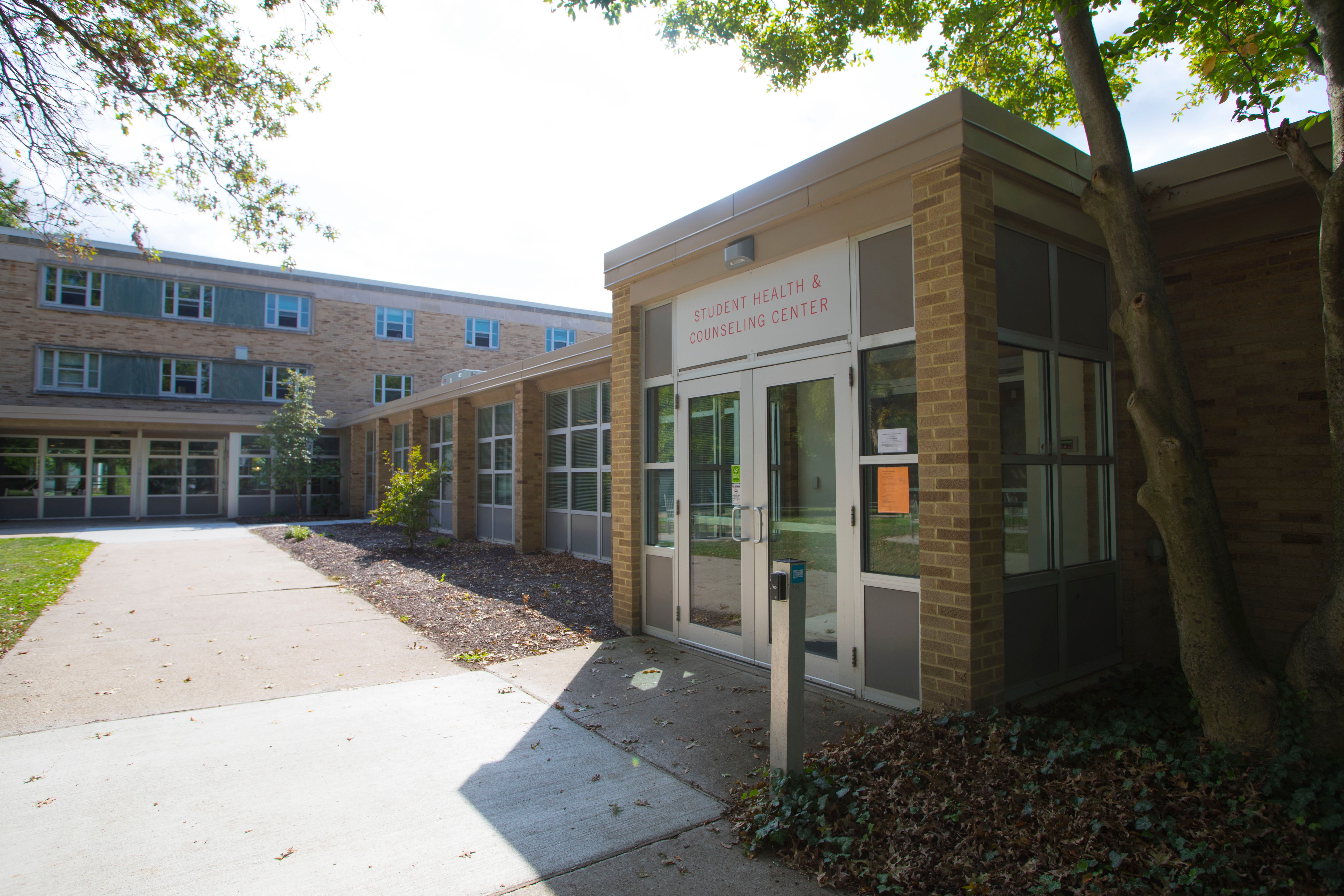 Student Health and Counseling Entrance