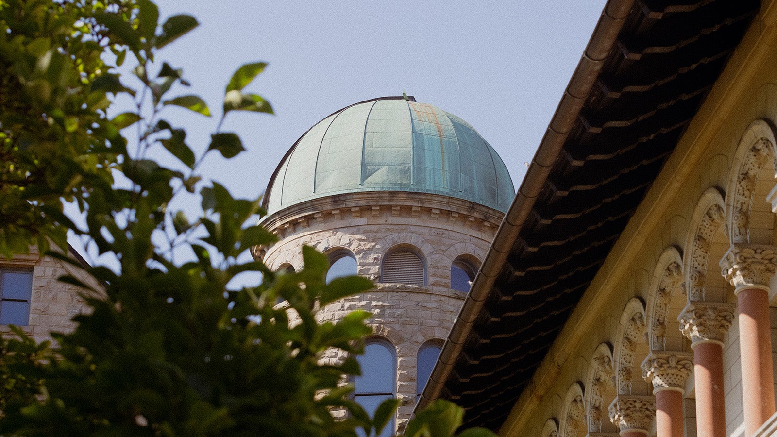 Exterior of the observatory.