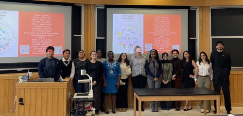 First-year scholars at the 2026 STRONG Winter Term Research Symposium