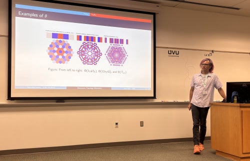 Rob presenting