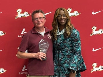 Scott Jasko and Carmen Twillie Ambar.