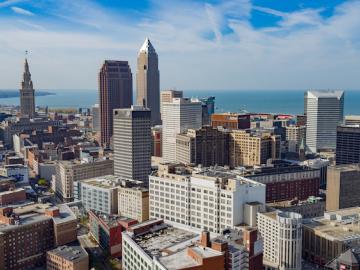 Cleveland skyline
