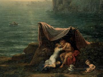 painting of Acis and Galatea.