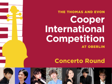 Cooper Competition graphic with seven small photos