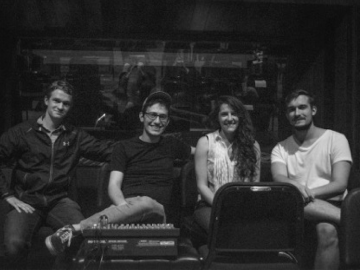 four electroacoustic musicians.