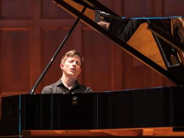 man performing at the piano.