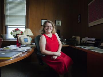 Meredith Raimondo in her office