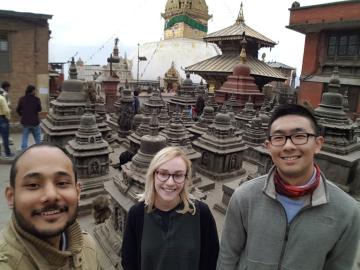 Bikalpa Baniya, Kristen Mayhew, and Charles Cui 