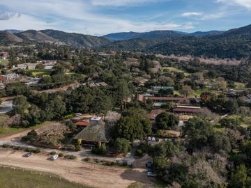 An aerial shot of Hidden Valley, California.