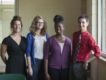 Four President's Public Service Fellows