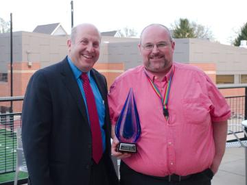 Forrest Rose with President Krislov