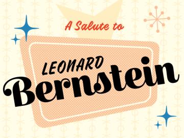 clip art providing salutation to Leonard Bernstein