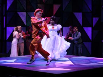 A scene from the Oberlin Summer Theater Festival’s 2014 production of As You Like It.