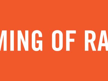 poster with the text "The Framing of Race 2016" 