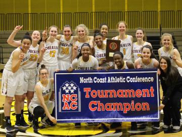 Oberlin College Women's Basketball 2018 NCAC Champions