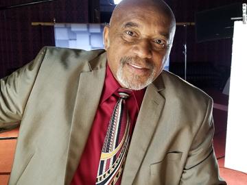 Tommie Smith portrait.