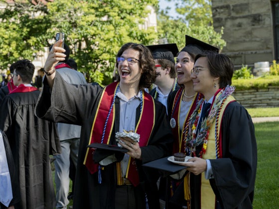 Oberlin graduates celebrate Commencement together before launching their careers and next steps.