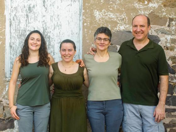 The Lehman family on a trip.