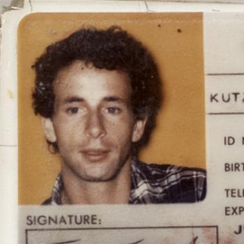 Thomas's ID photo from the 1970s.