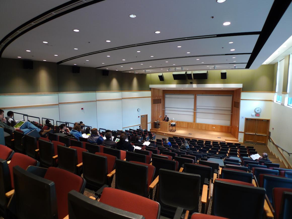 Photo of Nancy Schrom Dye Lecture Hall