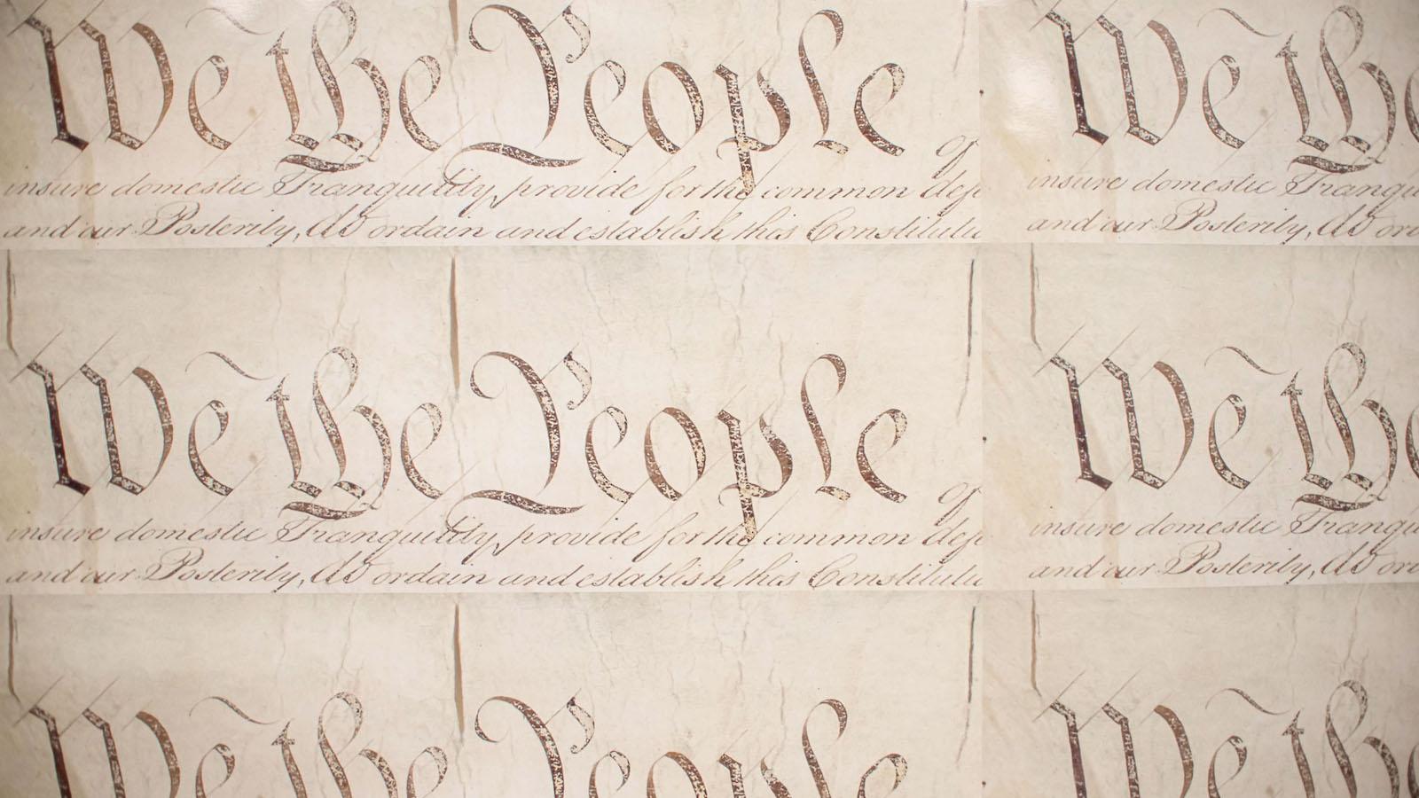 We the People.
