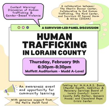Human Trafficking in Lorain County: A Survivor-Led Community Learning Event 
