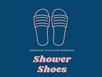 illustration of shower shoes