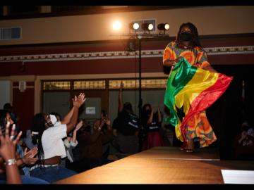 Photo from 2021 Black History Month fashion show