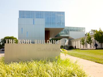 exterior image and sign for the Kohl Building