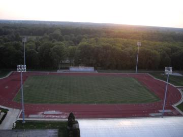 Aerial photo of Fred Shults Field