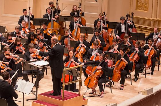 Oberlin Orchestra in Carnegie Hall